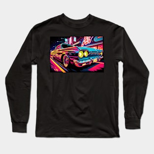 Nostalgic Retro Adventure Long Sleeve T-Shirt